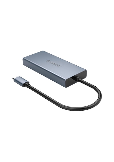 Orico MC-U501P-GY Type-C to USB 3.0 HDMI VGA AUX PD Çoklayıcı Dönüştürücü Hub