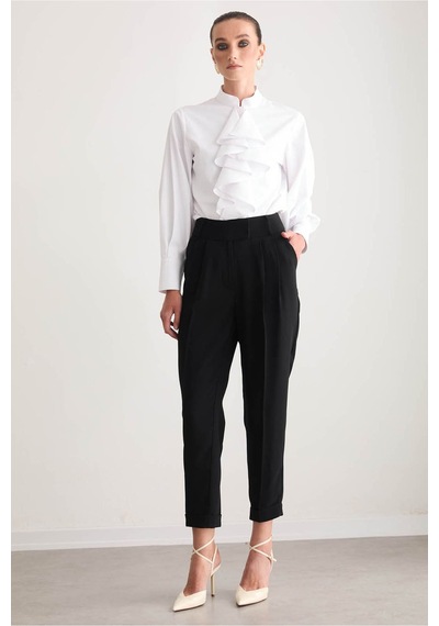 Rebellion Hepburn Pants Siyah