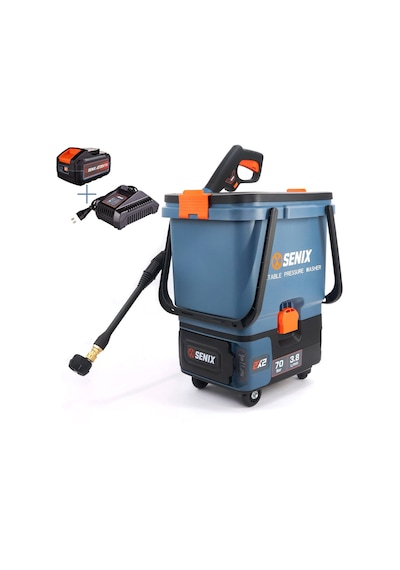 Senıx Hpwx2-m2-eu Akülü Basınçlı Yıkama Makinesi 2x4.0ah