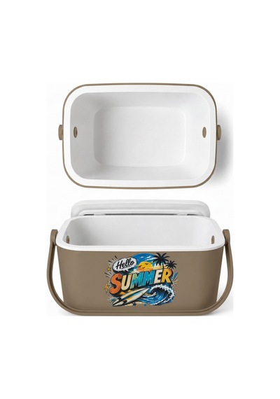 20 Lt Buzzy Retro Buzluk Termos 1179 Cooler Box -403 Bej