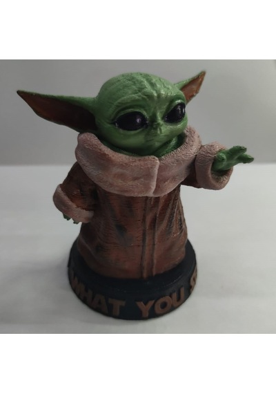 Baby Yoda Figürü - 3d Baskı