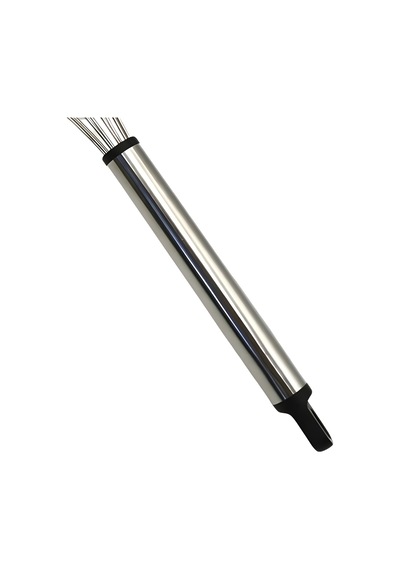 Paslanmaz Lüx Metal Saplı Çırpma Karıştırma Teli Çırpıcı 30 Cm Çelik Diğer