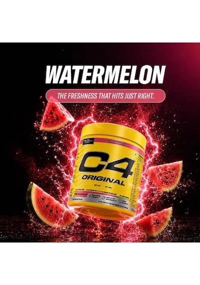 Cellucor C4 Orıgınal Watermelon Preworkout Pump Booster 30 Servıngs