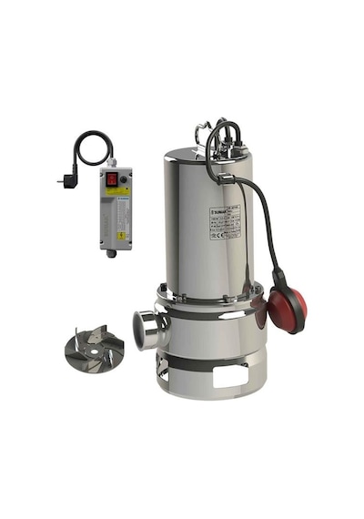 Sumak Sdf 15/2 Komple Paslanmaz Foseptik Dalgıç Drenaj Pompa 220 Volt 1.5 Hp