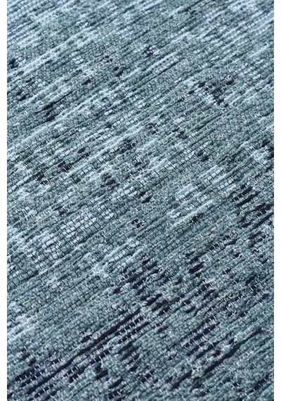 Kutnu Kılım Modern Ombre Renk Geçişli Yıkanabilir Çift Taraflı Kilim Antrasit - Gri