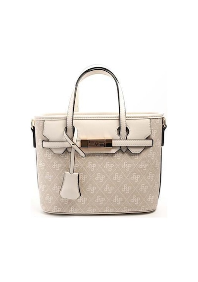 Silver Polo Sp1185 Kadın El Çantası Monogram Taş-kemik
