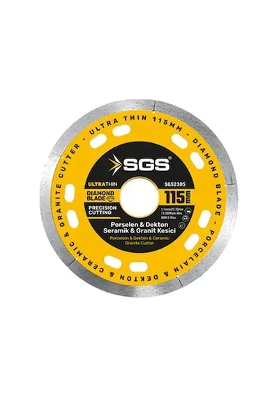 Sgs2305 - 115x1.1 Mm Profesyonel Porselen Kesici Ultra İnce