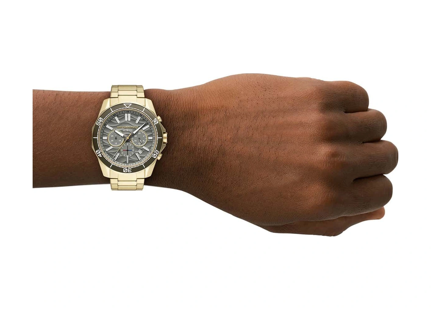 Armani Exchange Ax1970 Erkek Kol Saati Altın