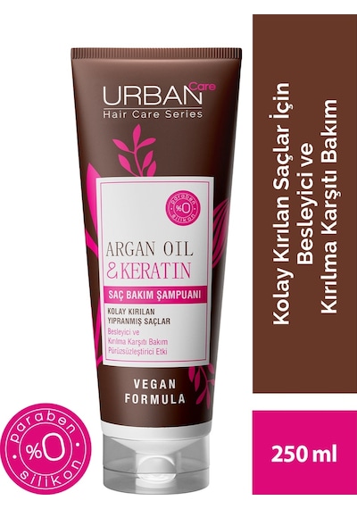 Urban Care Argan Oil & Keratin Saç Bakım Serisi Bakım Seti