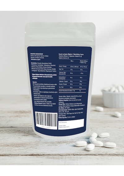 Creaflow Çiğnenebilir Kreatin 80 Tablet Aromalı