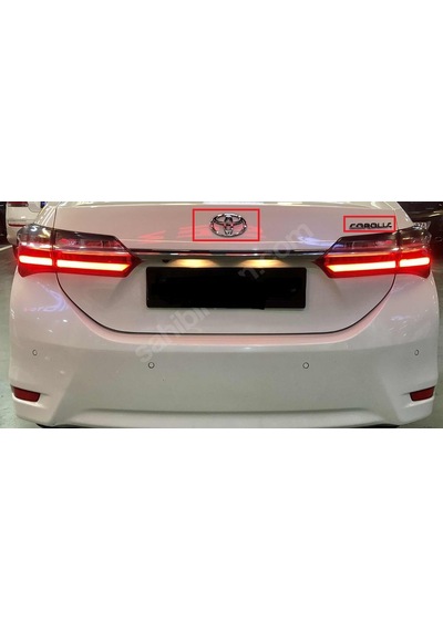 Toyota Corolla Yeni Nesil Yazı & Arma Seti Ikili Paket