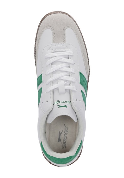 Slazenger ITALY I Kadın  Beyaz / Yeşil Günlük Spor Ayakkabısı
