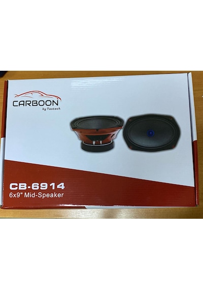 Carboon Cb-6914 6x9 Oval Midrange 2'li Set