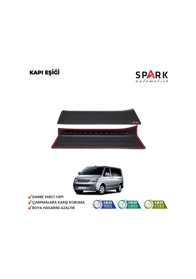 Volkswagen Transporter T5 2009-2014 Yıl Aralığı Uyumlu Kapı Eşiği 2 Parça