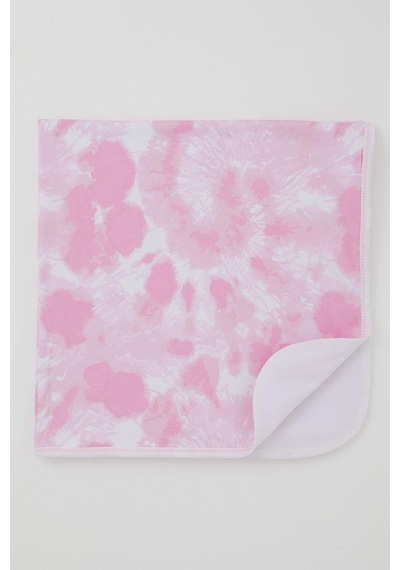 Breeze Yenidoğan Bebek Battaniyesi Batik Desenli Standart, Pembe