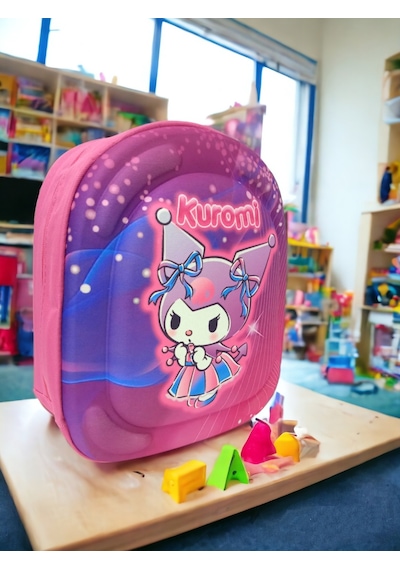Kromi 3d Kabartmalı Anaokulu Kreş Ve Günlük Kullanım Çantası