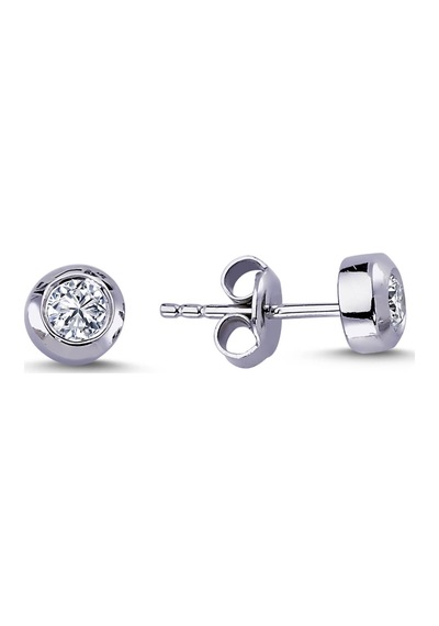 Lova 0.32 Karat Pırlanta Tektaş Küpe - 3040019
