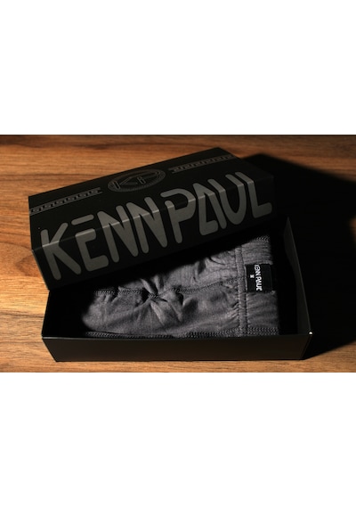 Kennpaul Erkek Geçme Bel Bambu Boxer - Esnek, Yumuşak Erkek Boxer Füme