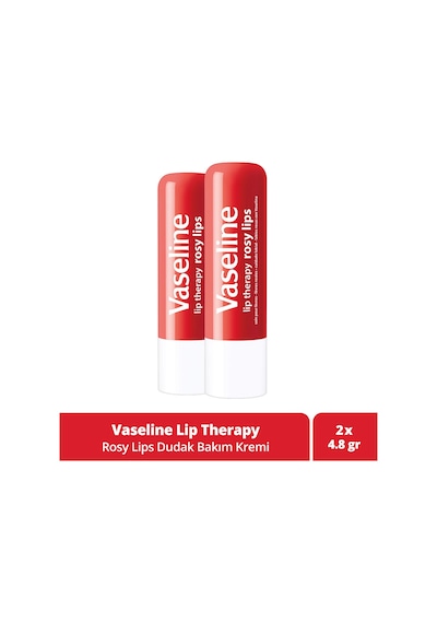Vaseline Lip Therapy Dudak Bakım Kremi Rosy Lips 4.8 Gr X2