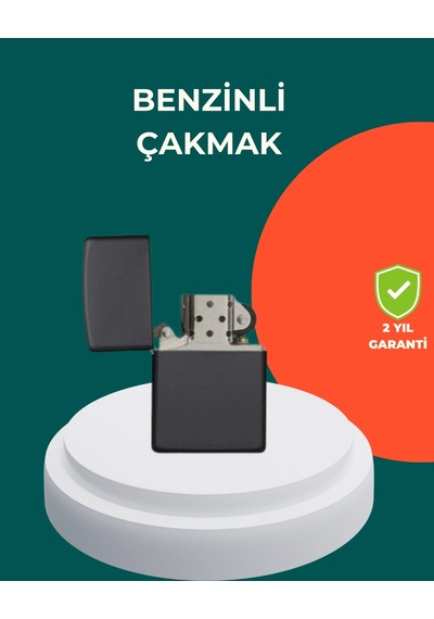 Çakmak Parlak Siyah Doldurulabilir Hedyelik Eşya Ahşap 59539994