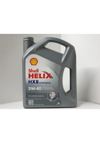 Shell Helix Hx8 5W- 40 Tam Sentetik Motor Yağı 4 L