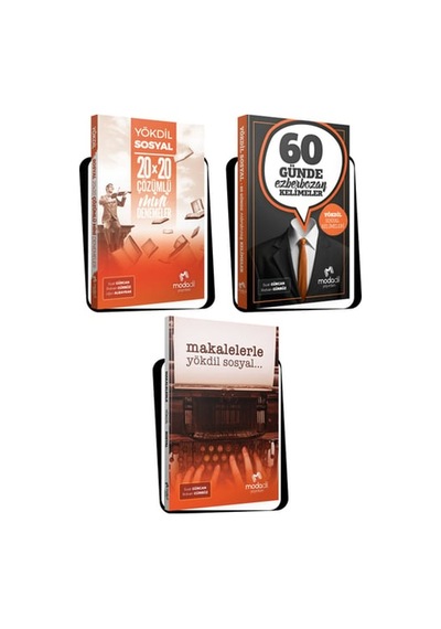 Modadil Yökdil Sosyal - Kazandıran Set C Modadil Yayınları