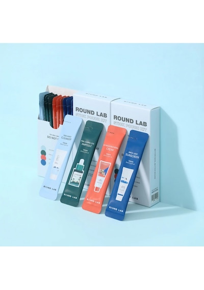 Round Lab Stick Pouch Kit 4 Adımlı Besleyici Ve Arındırıcı Deneme Seti