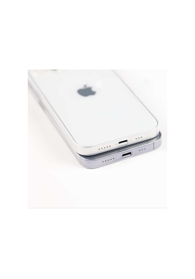 Apple Uyumlu iPhone 13 Mini Kılıf Zore Blok Kılıf Renksiz