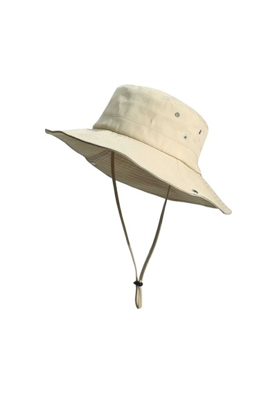 Tezzgelsin Unisex Yazlık Katlanabilir Safari Fötr Şapka Bej