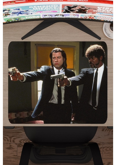 Pulp Fiction Ucuz Roman Tarantino V2 48x40 Xl Gaming Kauçuk Kaymaz Taban Mouse Pad Fare Altlığı