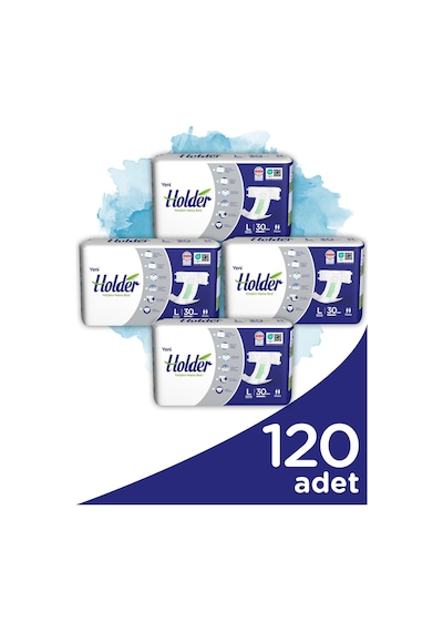 Holder Yetişkin Belbantlı Hasta Bezi Large 30 X 4 Adet Diğer