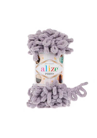 Alize 5 Adet Puffy El Örgü Ipliği 5'li Paket - 100 Gr. 9 Mt. Parmak Örgü Ipi - Şevval Tuhafiye 268