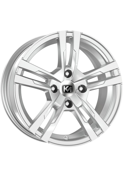 Ford Fiesta Uyumlu Jant Km834 5.5x14 4x108 Et-35 63.4 Silver 4 Adet