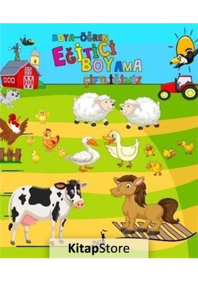 Boya - Öğren Eğitici Boyama  Çiftliğimiz