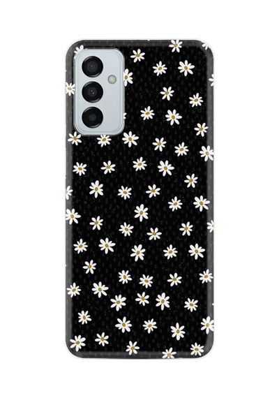 Samsung Samsung Galaxy Uyumlu A04s Kılıf Resimli Desenli Silikon Platinium Series Papatyalar 1866