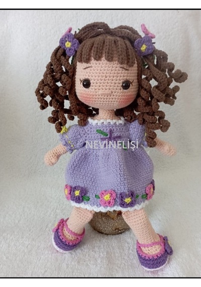 Amigurumi Asel Bebek Çok Renkli