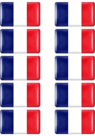 Fransa Tasarım Damla Sticker Renault Peugeot Citroen Direksiyon Jant Vites İçin Tasarlanmış 18x11m