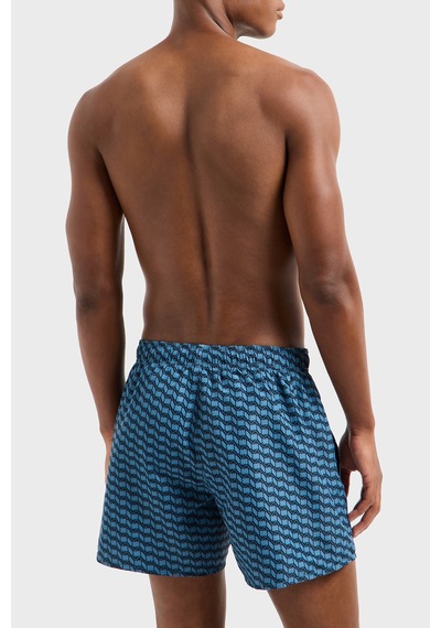 Emporio Armani Erkek Mayo Short Em000583 Af12342 F9035 Mavi Mavi