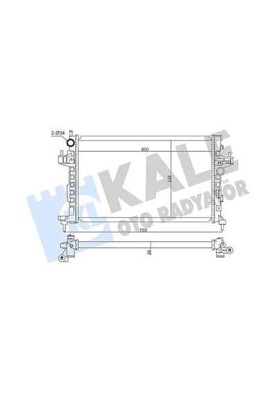 Kale 347495 Motor Radyatoru 1300259 1300261 13100381