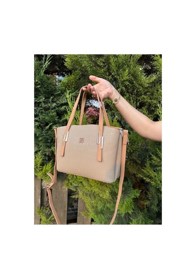 Just Polo Günlük Kombinlere Uygun Kadın El Ve Omuz Çantası 440113mh Vizon - Kum 38161172