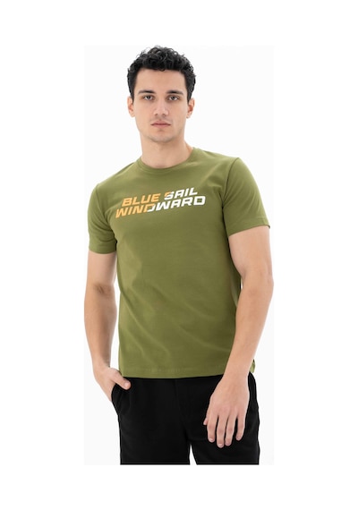 AR-MA Arma Erkek Slim Fit Bisiklet Yaka Tişört Y25344452401 Yeşil