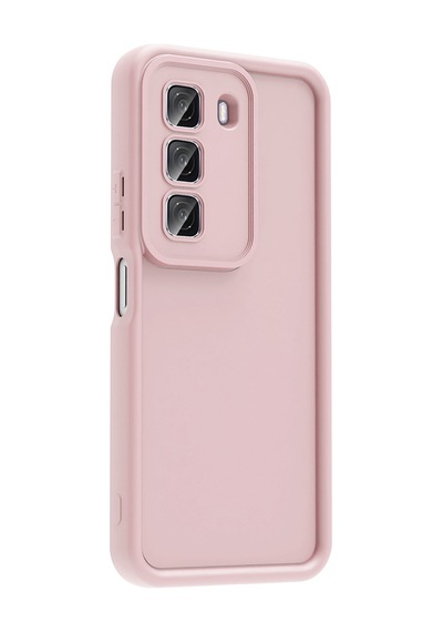 Zore İnfinix Hot 50 4g Kılıf Kamera Korumalı Omsy Ananas Kapak - Siyah