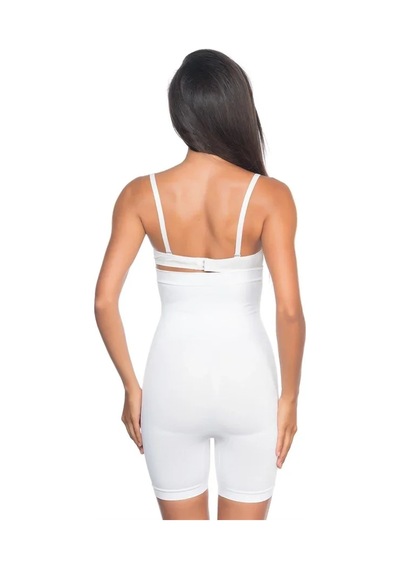 Ang Butik Beyaz Yüksek Bel Paçalı Korse