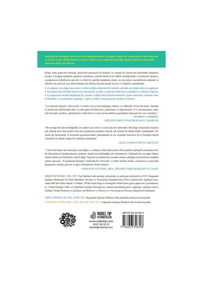 Çocuklarda Epilepsi-her Ailenin Bilmesi Gerekenler