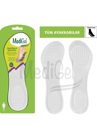 Medigel MG12 - Topuklu Ayakkabı Ve Babet Yapışkanlı Jel İç Tabanlık