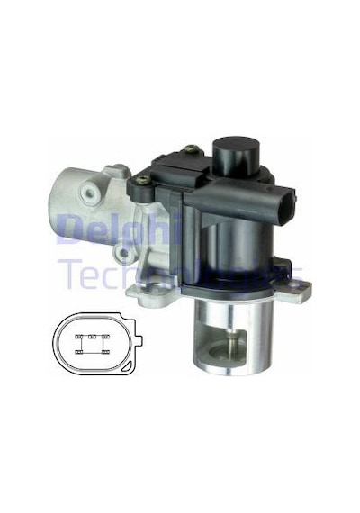 DELPHI EG10425-12B1 EGR VALFİ DACIA LOGAN. LOGAN EXPRESS. LOGAN M
