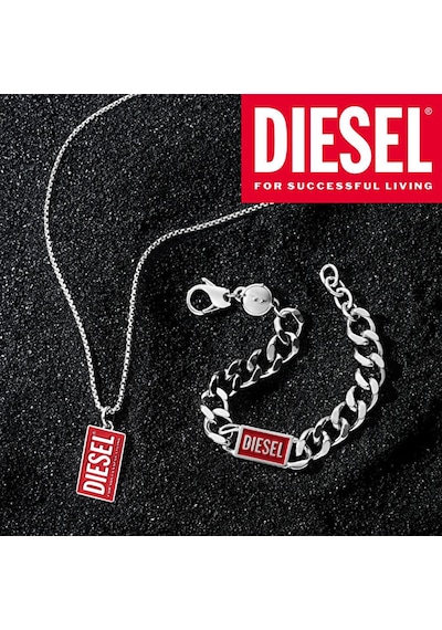 Diesel Djdx1371-040 Erkek Bileklik Beyaz