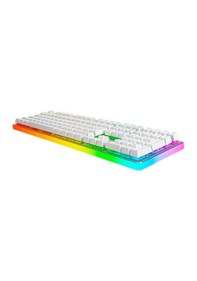 G918 Fire Storm Rgb Blue Switch Beyaz Mekanik Gaming Klavye