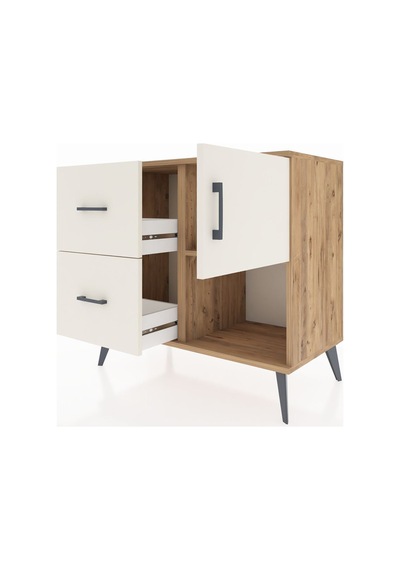 Hyperion Şifonyer Tek Raflı 2 Çekmeceli Tek Kapaklı 88x44x80 Çam-aytaşı Aytaşı Hyperion Şifonyer Tek Raflı 2 Çekmeceli Tek Kapaklı 88x44x80 Çam-aytaşı Aytaşı
