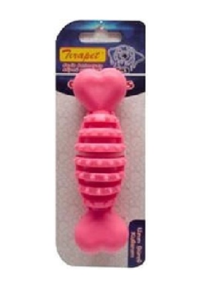 Kardelen Plastik Halter Dikenli Dev Kemik 18 Cm Pembe Pembe
